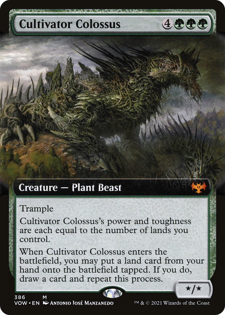 Cultivator Colossus (Extended Art) [Innistrad: Crimson Vow] - The Mythic Store | 24h Order Processing