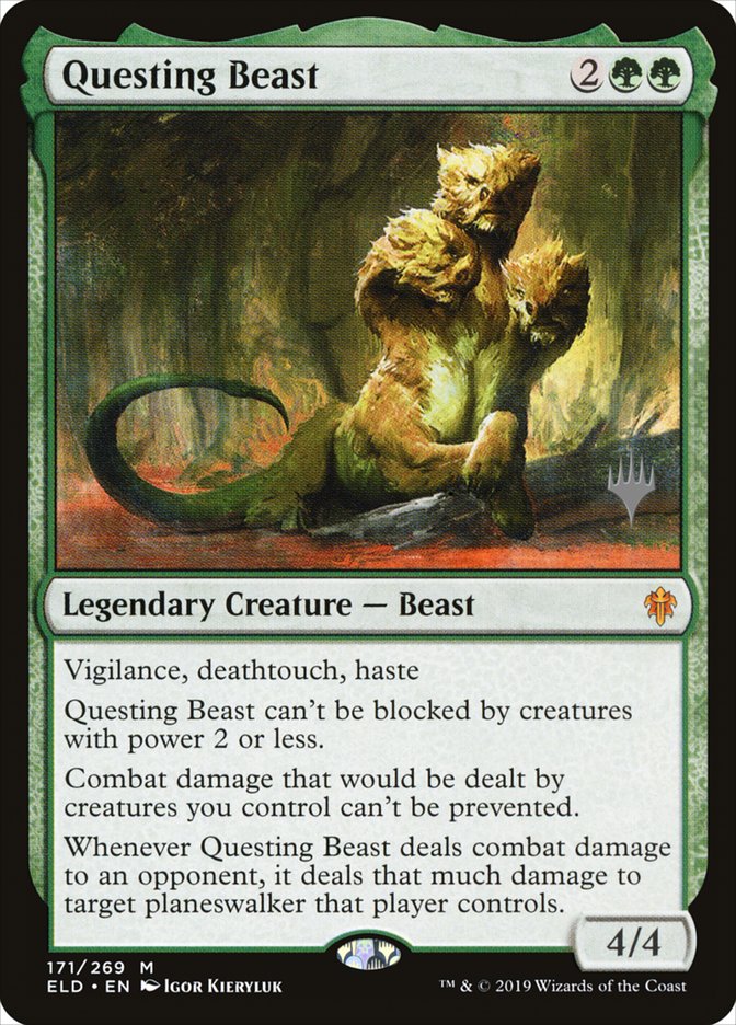 Questing Beast (Promo Pack) [Throne of Eldraine Promos] - The Mythic Store | 24h Order Processing