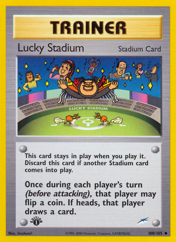 Lucky Stadium (100/105) [Neo Destiny 1st Edition] - The Mythic Store | 24h Order Processing