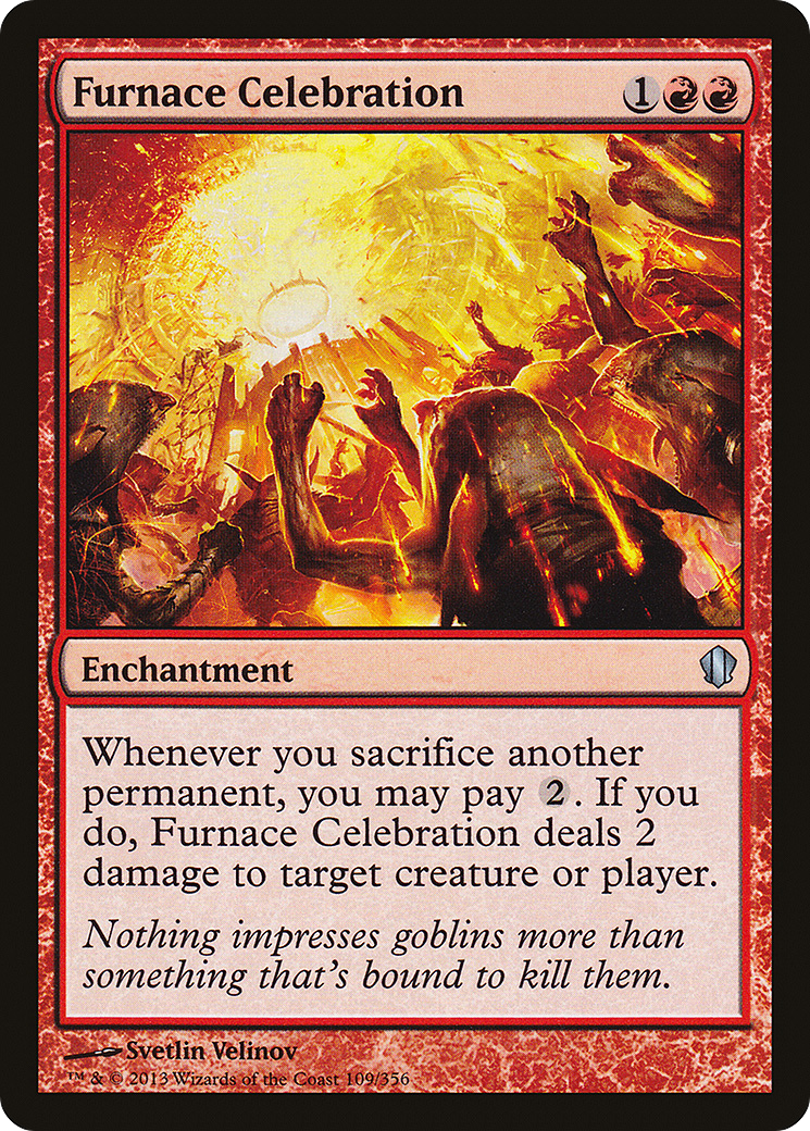 Furnace Celebration [Commander 2013] - The Mythic Store | 24h Order Processing