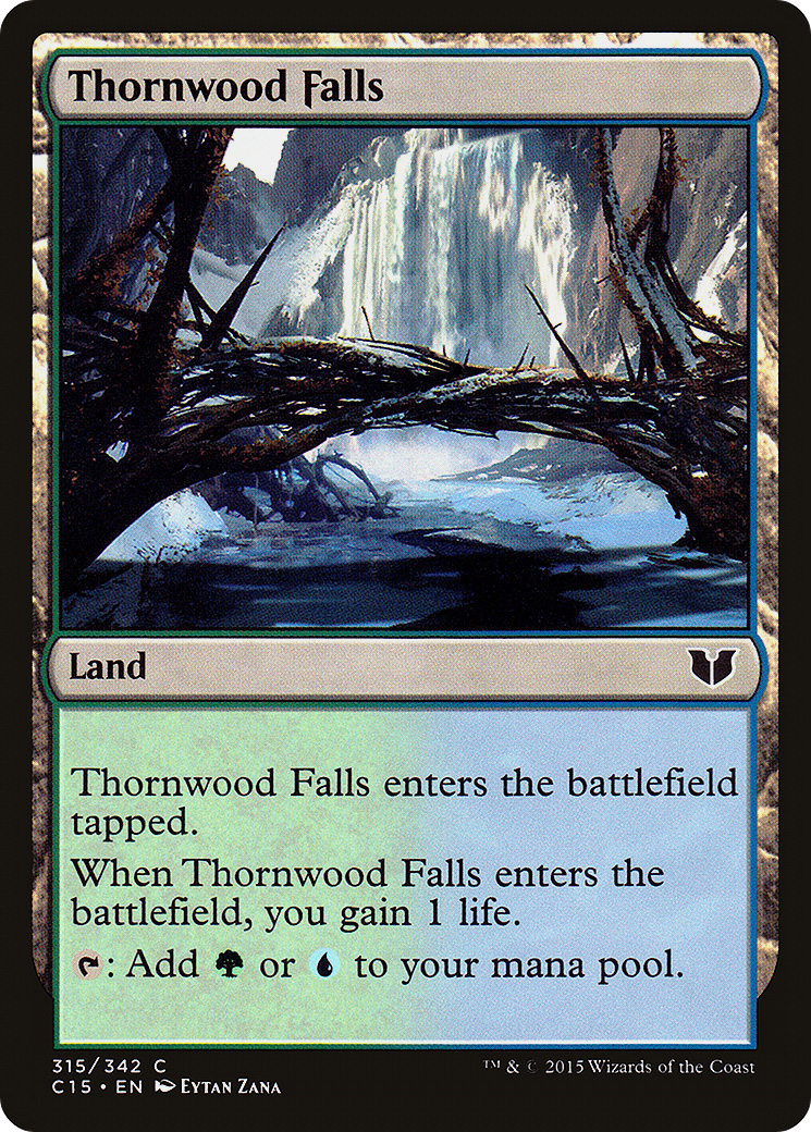 Thornwood Falls [Commander 2015] - The Mythic Store | 24h Order Processing