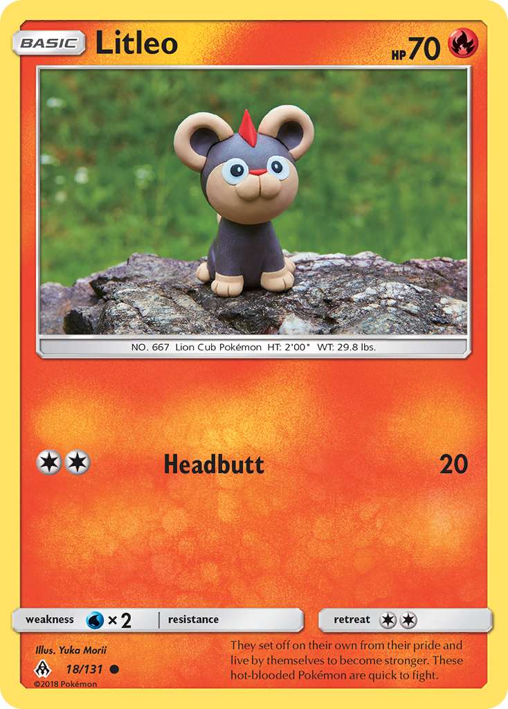 Litleo (18/131) [Sun & Moon: Forbidden Light] - The Mythic Store | 24h Order Processing