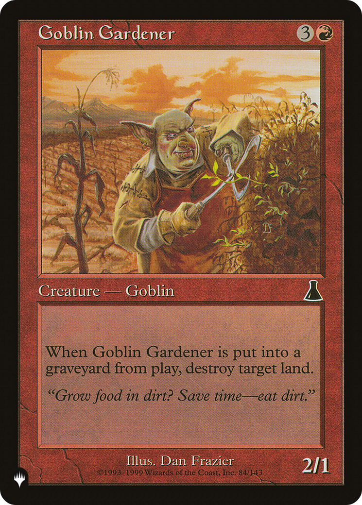 Goblin Gardener [The List] - The Mythic Store | 24h Order Processing