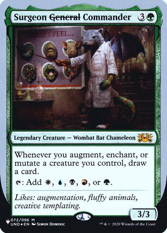 Surgeon General Commander (Unfinity Foil Edition) [The List] - The Mythic Store | 24h Order Processing