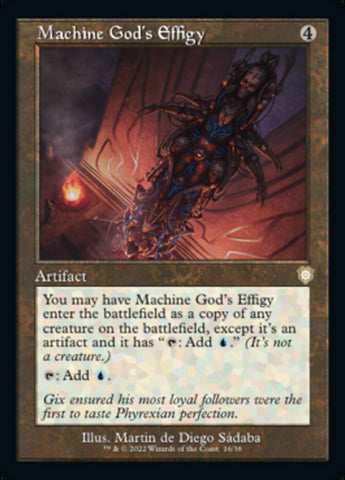 Machine God's Effigy (Retro) [The Brothers' War Commander] - The Mythic Store | 24h Order Processing