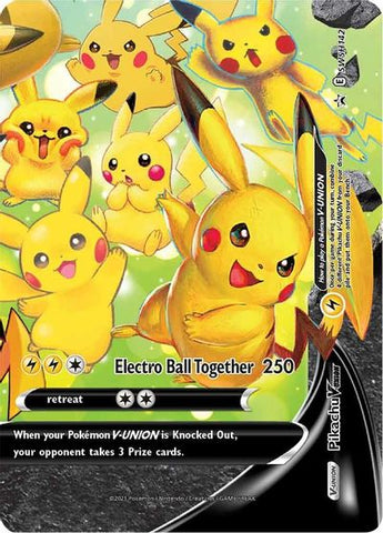 Pikachu V-UNION (SWSH142) (Celebrations) [Sword & Shield: Black Star Promos] - The Mythic Store | 24h Order Processing