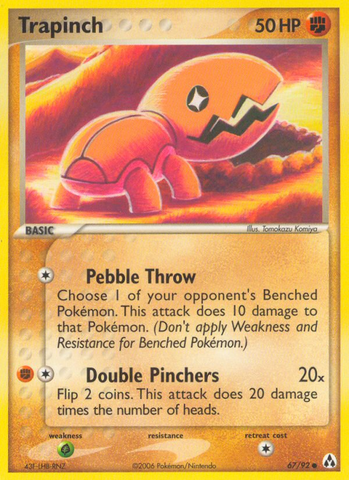 Trapinch (67/92) [EX: Legend Maker] - The Mythic Store | 24h Order Processing