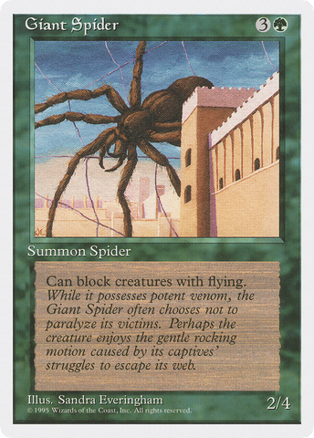Giant Spider [Fourth Edition] - The Mythic Store | 24h Order Processing