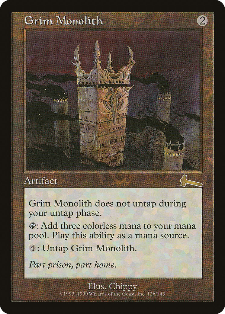 Grim Monolith [Urza's Legacy] - The Mythic Store | 24h Order Processing