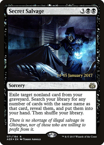 Secret Salvage [Aether Revolt Prerelease Promos] - The Mythic Store | 24h Order Processing