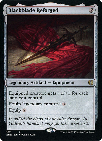 Blackblade Reforged [Zendikar Rising Commander] - The Mythic Store | 24h Order Processing