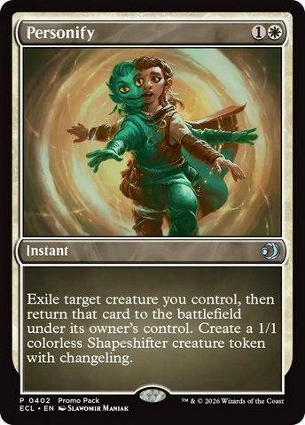 Personify [Lorwyn Eclipsed Promos] - The Mythic Store | 24h Order Processing
