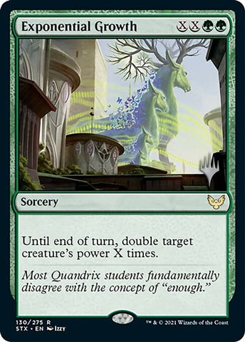 Exponential Growth (Promo Pack) [Strixhaven: School of Mages Promos] - The Mythic Store | 24h Order Processing