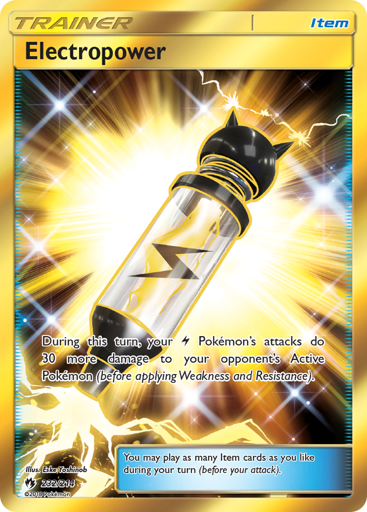 Electropower (232/214) [Sun & Moon: Lost Thunder] - The Mythic Store | 24h Order Processing