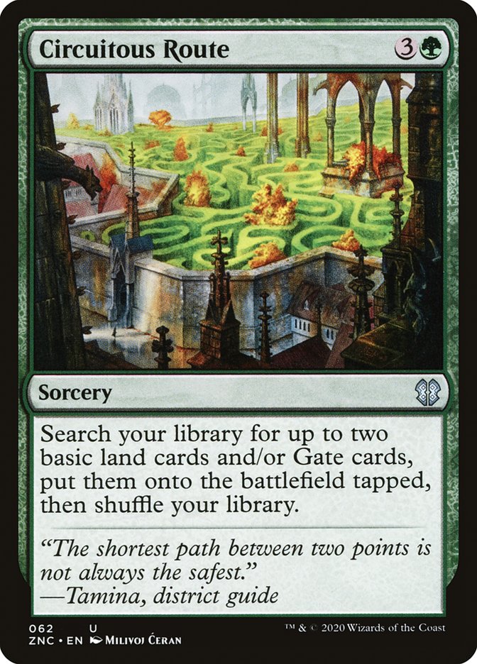 Circuitous Route [Zendikar Rising Commander] - The Mythic Store | 24h Order Processing