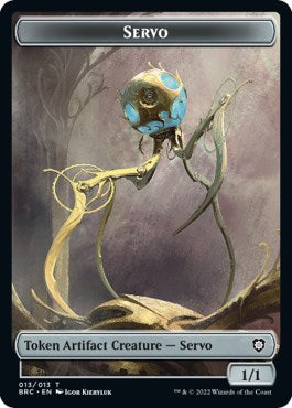 Myr // Servo Double-Sided Token [The Brothers' War Commander Tokens] - The Mythic Store | 24h Order Processing