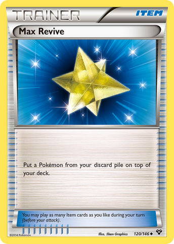 Max Revive (120/146) [XY: Base Set] - The Mythic Store | 24h Order Processing