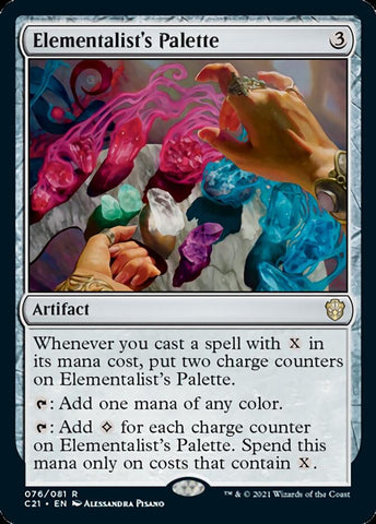 Elementalist's Palette [Commander 2021] - The Mythic Store | 24h Order Processing