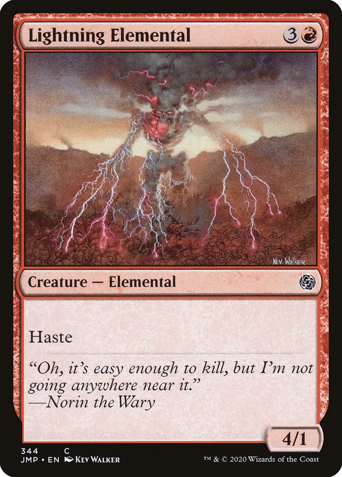Lightning Elemental [Jumpstart] - The Mythic Store | 24h Order Processing