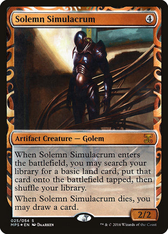 Solemn Simulacrum [Kaladesh Inventions] - The Mythic Store | 24h Order Processing