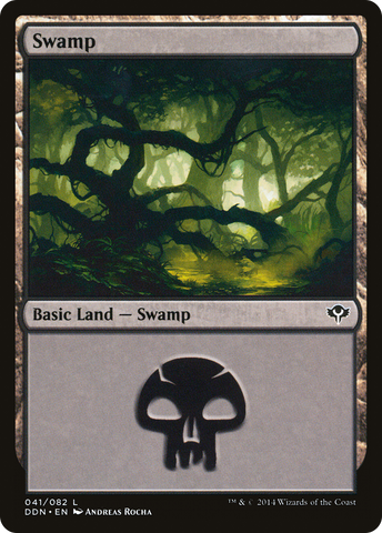 Swamp (41) [Duel Decks: Speed vs. Cunning] - The Mythic Store | 24h Order Processing