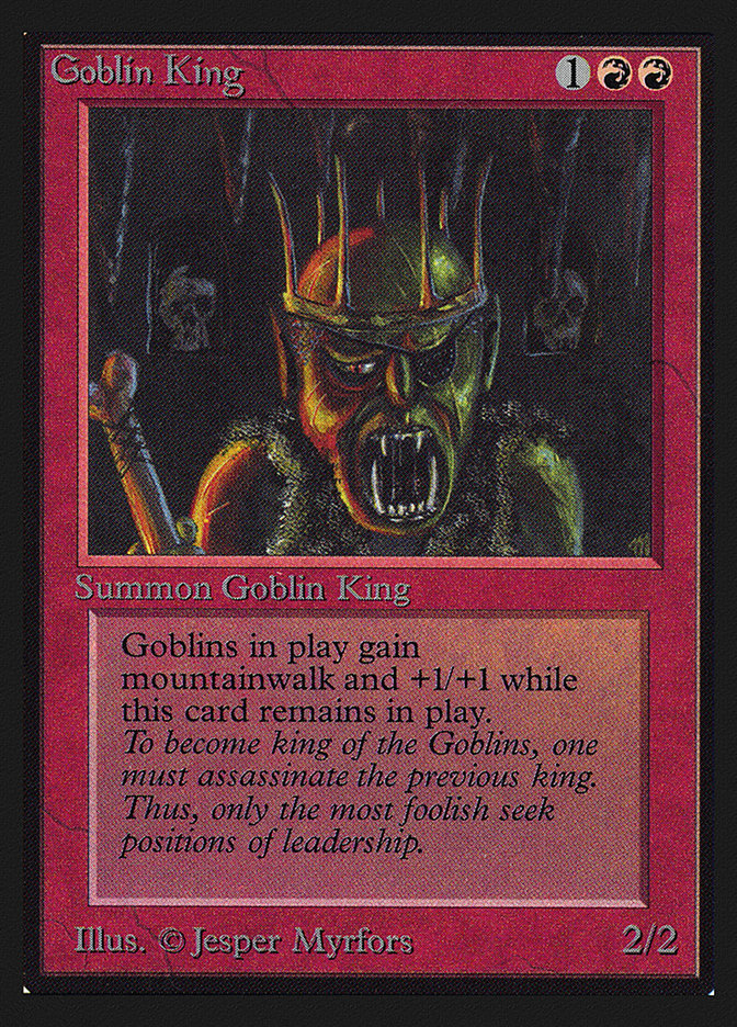 Goblin King [International Collectors' Edition] - The Mythic Store | 24h Order Processing