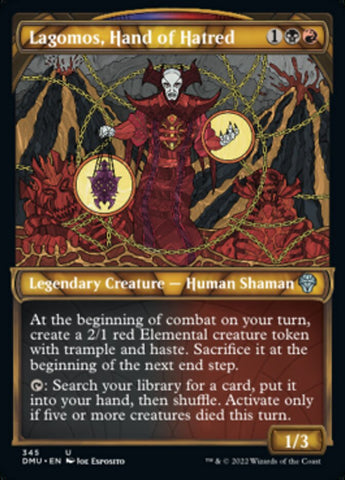 Lagomos, Hand of Hatred (Showcase Textured) [Dominaria United] - The Mythic Store | 24h Order Processing