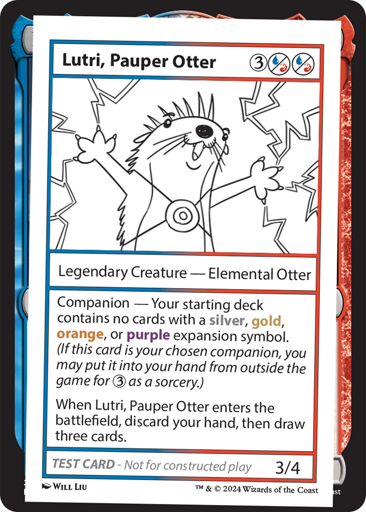 Lutri, Pauper Otter [Mystery Booster 2 Playtest Cards] - The Mythic Store | 24h Order Processing