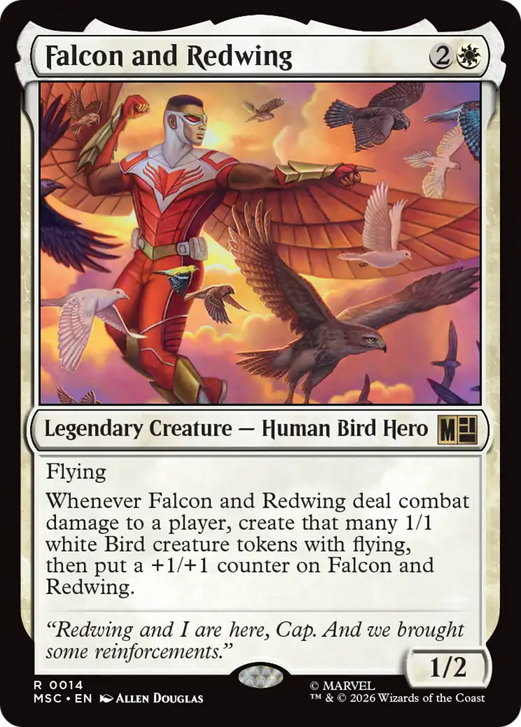Falcon and Redwing [Marvel Super Heroes Commander] - The Mythic Store | 24h Order Processing