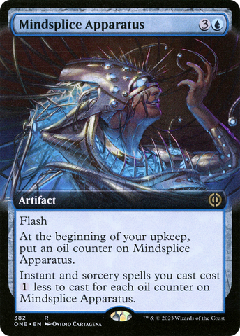 Mindsplice Apparatus (Extended Art) [Phyrexia: All Will Be One] - The Mythic Store | 24h Order Processing