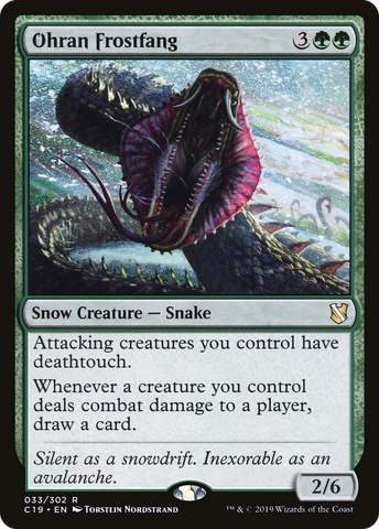 Ohran Frostfang [Commander 2019] - The Mythic Store | 24h Order Processing