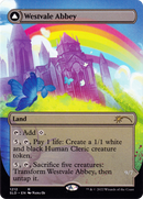 Westvale Abbey // Ormendahl, Profane Prince (Display Commander) (Borderless) [Secret Lair: From Cute to Brute] - The Mythic Store | 24h Order Processing