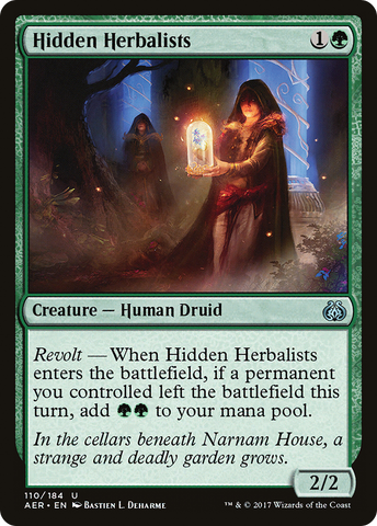 Hidden Herbalists [Aether Revolt] - The Mythic Store | 24h Order Processing