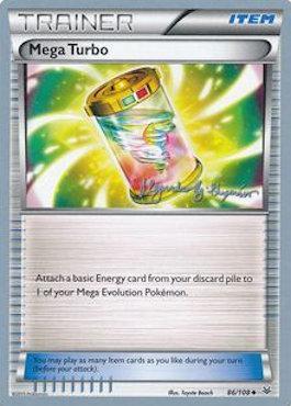 Mega Turbo (86/108) (Primal Groudon - Alejandro Ng-Guzman) [World Championships 2015] - The Mythic Store | 24h Order Processing