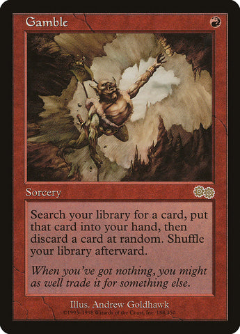 Gamble [Urza's Saga] - The Mythic Store | 24h Order Processing