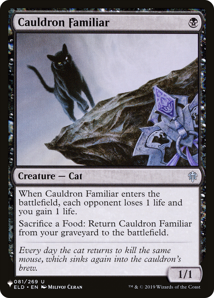 Cauldron Familiar [The List] - The Mythic Store | 24h Order Processing