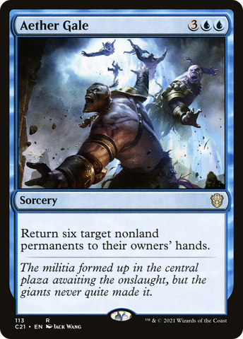 Aether Gale [Commander 2021] - The Mythic Store | 24h Order Processing