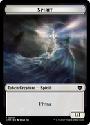 Spirit (0010) // Insect Double-Sided Token [Commander Masters Tokens] - The Mythic Store | 24h Order Processing