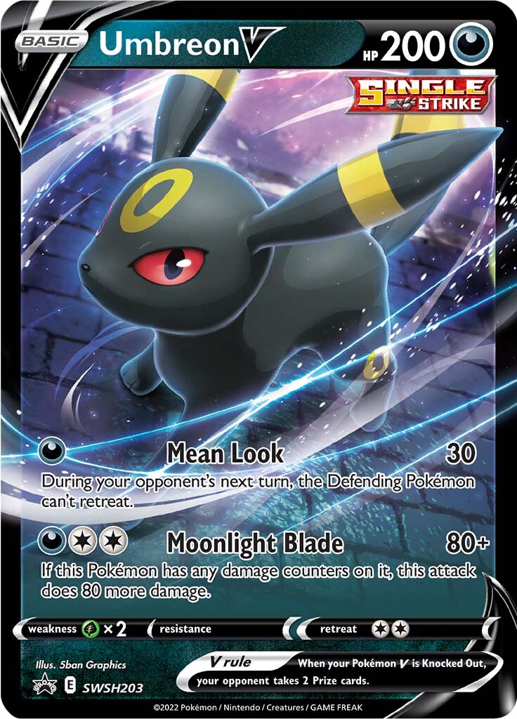 Umbreon V (SWSH203) [Sword & Shield: Black Star Promos] - The Mythic Store | 24h Order Processing
