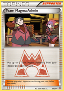 Team Magma Admin (29/34) [XY: Double Crisis] - The Mythic Store | 24h Order Processing