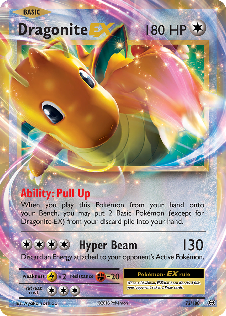 Dragonite EX (72/108) [XY: Evolutions] - The Mythic Store | 24h Order Processing