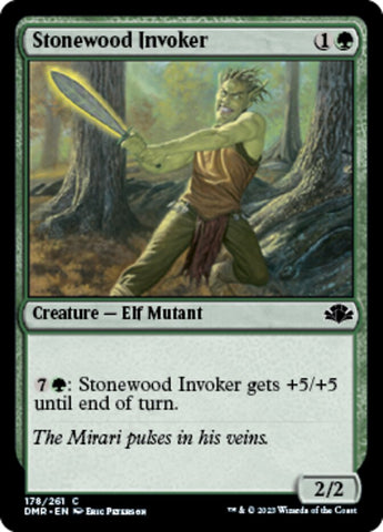 Stonewood Invoker [Dominaria Remastered] - The Mythic Store | 24h Order Processing
