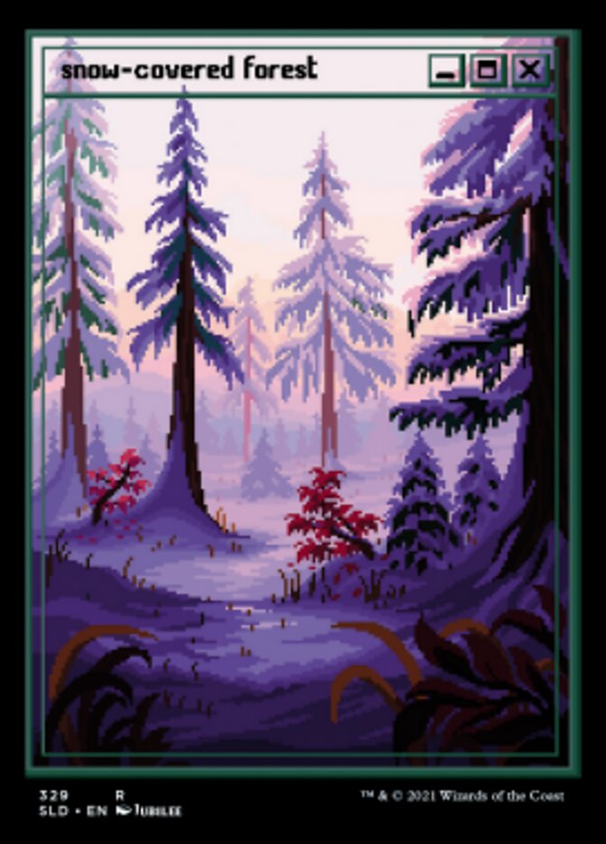 Snow-Covered Forest (329) [Secret Lair Drop Series] - The Mythic Store | 24h Order Processing