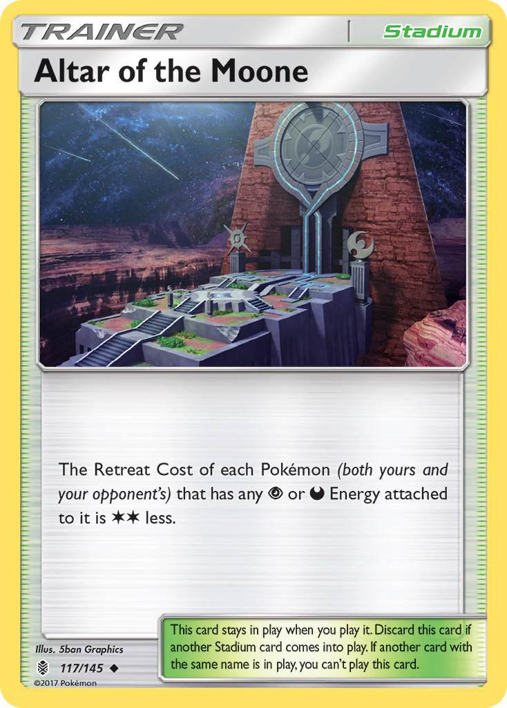 Altar of the Moone (117/145) [Sun & Moon: Guardians Rising] - The Mythic Store | 24h Order Processing