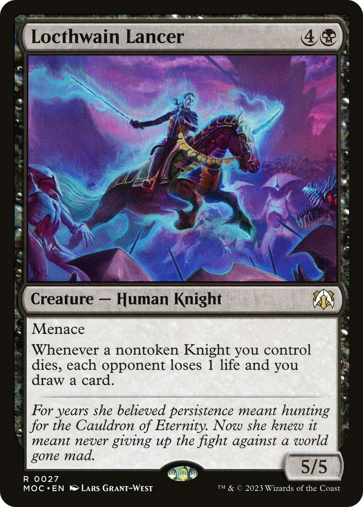 Locthwain Lancer [March of the Machine Commander] - The Mythic Store | 24h Order Processing