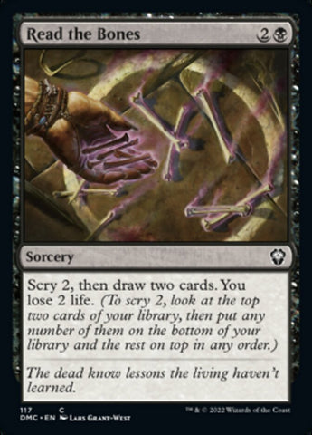 Read the Bones [Dominaria United Commander] - The Mythic Store | 24h Order Processing