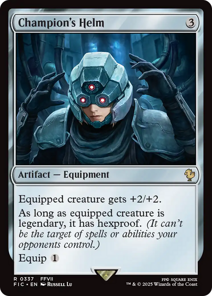 Champion's Helm [FINAL FANTASY Commander] - The Mythic Store | 24h Order Processing