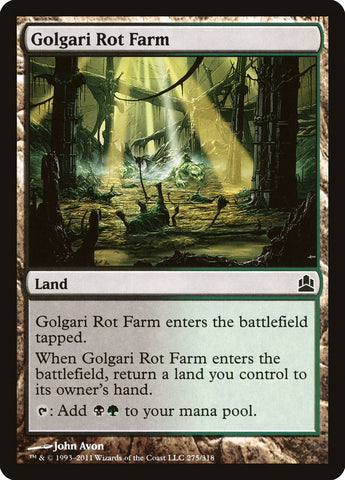 Golgari Rot Farm [Commander 2011] - The Mythic Store | 24h Order Processing