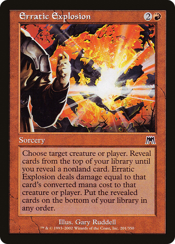 Erratic Explosion [Onslaught] - The Mythic Store | 24h Order Processing