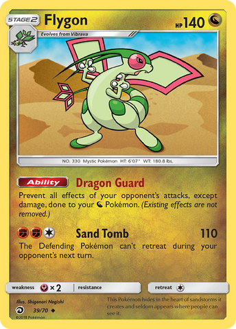 Flygon (39/70) [Sun & Moon: Dragon Majesty] - The Mythic Store | 24h Order Processing